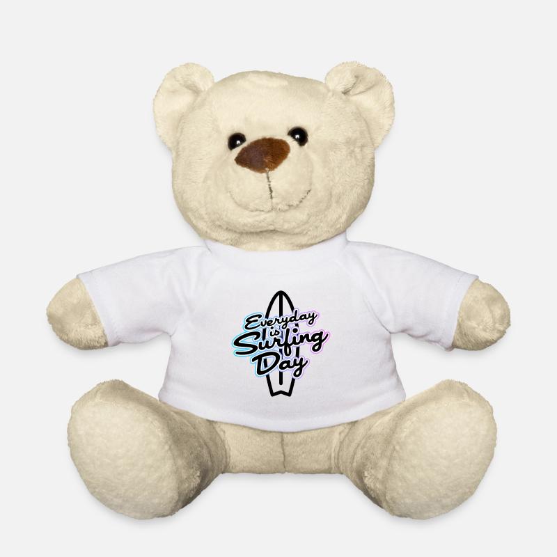 Surf - Teddy Bear - white