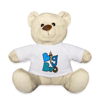 Big Brother - Teddy Bear - white - Front