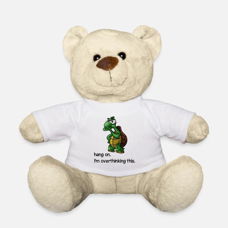 Schildkröte - Teddy - Weiß