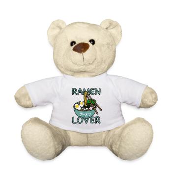 Ramen Lover - - - I Love Ramen - Teddy - Weiß - Vorne