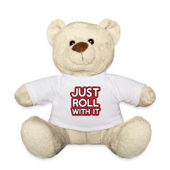 Just Roll with it - Teddy - Weiß - Vorne