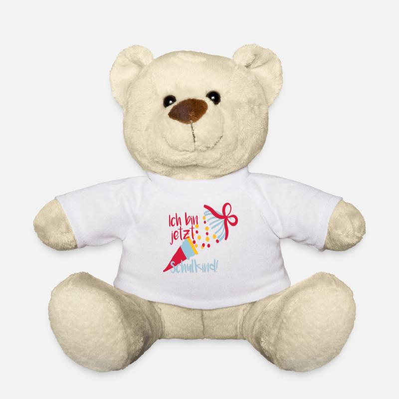 Retour à l'école - Nounours - blanc