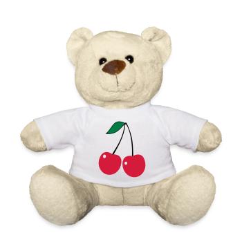 cerise - Nounours - blanc - Devant