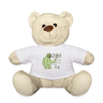 zombie sloth - Teddy - Weiß - Vorne