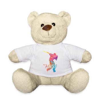 Hors de la piste, je dois danser les danseurs - Nounours - blanc - Devant