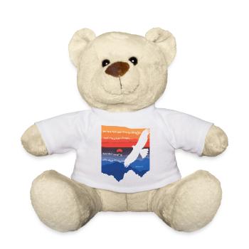 Isaiah 40:31 / Bible verse - Teddy Bear - white - Front