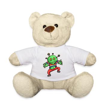 Candy Zombie - Teddy Bear - white - Front
