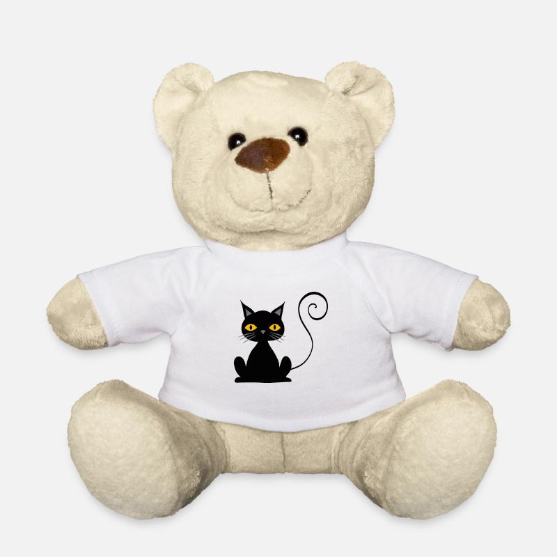 Katze - Teddy - Weiß