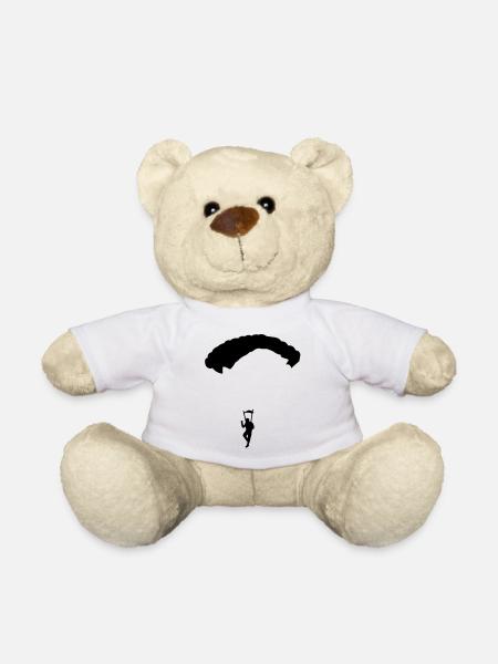 Fallschirm - Teddy - Weiß