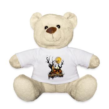 Halloween - Teddy - Weiß - Vorne