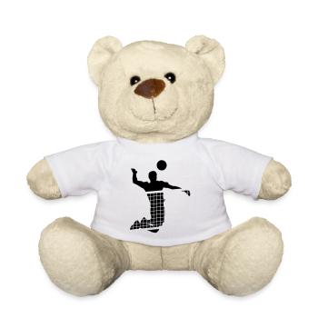 volleyball_3 - Teddy Bear - white - Front