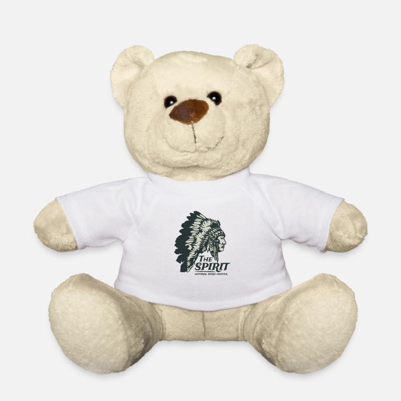 natural born hunter The Spirit - Teddy Bear - white