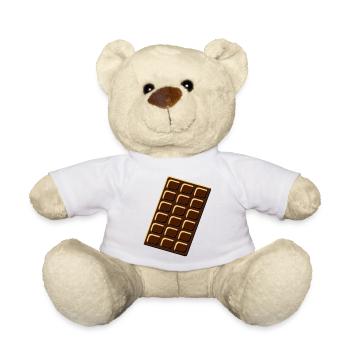 chocolate - Nounours - blanc - Devant