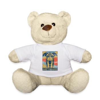 Windhund - Teddy - Weiß - Vorne