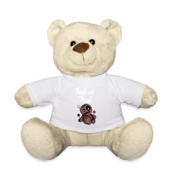 Trick or Treat Poupée vaudou Halloween - Nounours - blanc - Devant