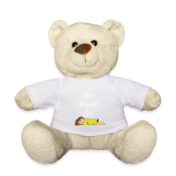 mauvais baby-sitter bébé sitting bébé - Nounours - blanc - Devant