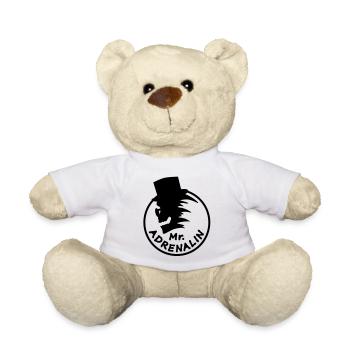 Mr. Adrenalin - Teddy - Weiß - Vorne