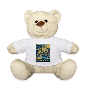 Eishockey - Teddy - Weiß - Vorne