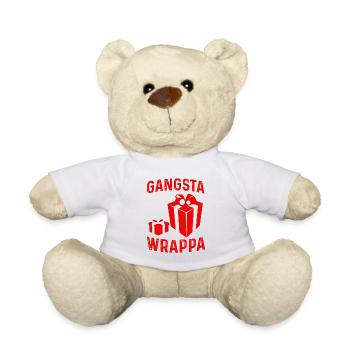 Gangsta Wrappa - Teddy - Weiß - Vorne