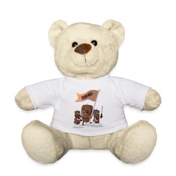 Kebap kebab revolution - Teddy Bear - white - Front