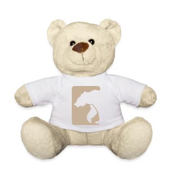 porter - Nounours - blanc - Devant