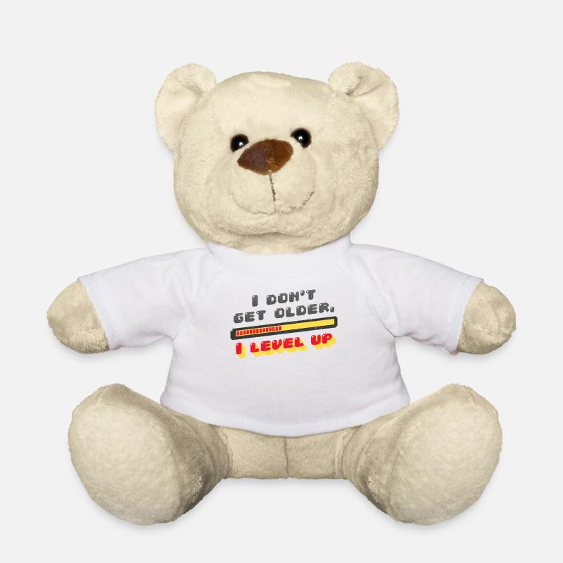 Gaming Level up - Teddy - Weiß