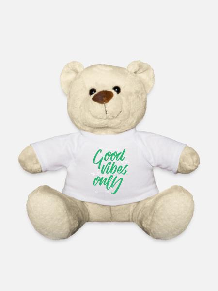 Cadeau d'affirmation de succès d'externalisation de la motivation - Nounours - blanc