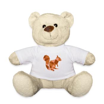 écureuil - Nounours - blanc - Devant
