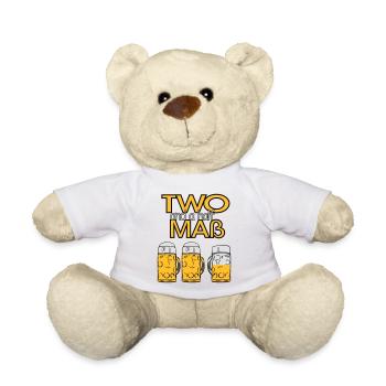 Two and a half Maß - Bier! - Teddy - Weiß - Vorne