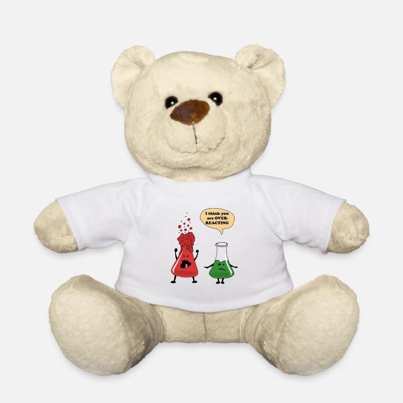 Wissenschaft Reagenzglas Tee Design - Teddy - Weiß