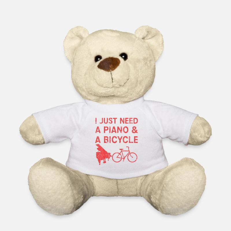Klavier - Teddy - Weiß