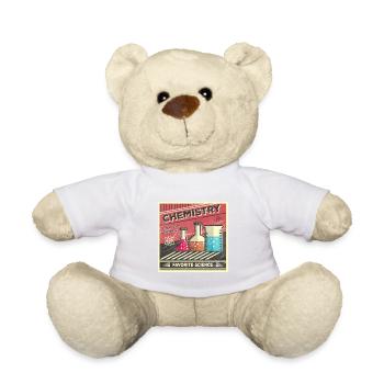 Chimie Chimiste Enseignant de laboratoire Cadeau étudiant - Nounours - blanc - Devant