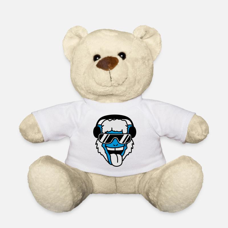 Cool Monkey - Nounours - blanc