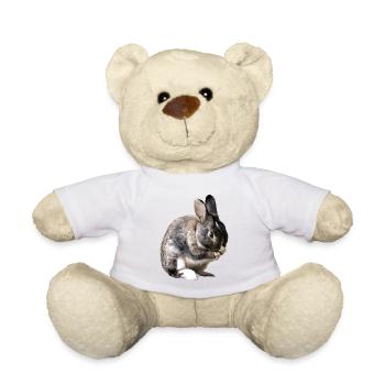 Kaninchen - Teddy - Weiß - Vorne