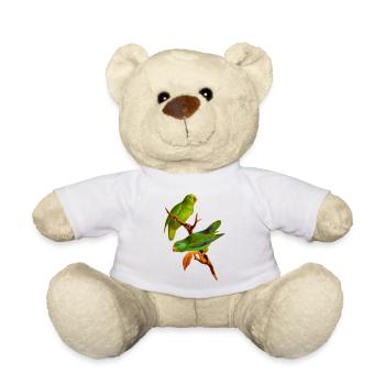 perroquet - Nounours - blanc - Devant