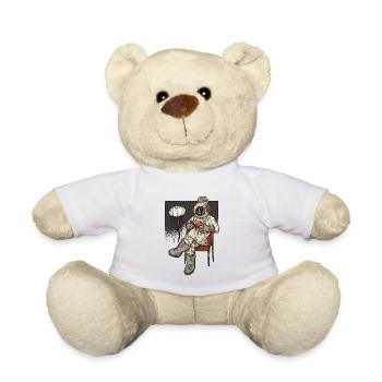 Lecture plongeur - Nounours - blanc - Devant