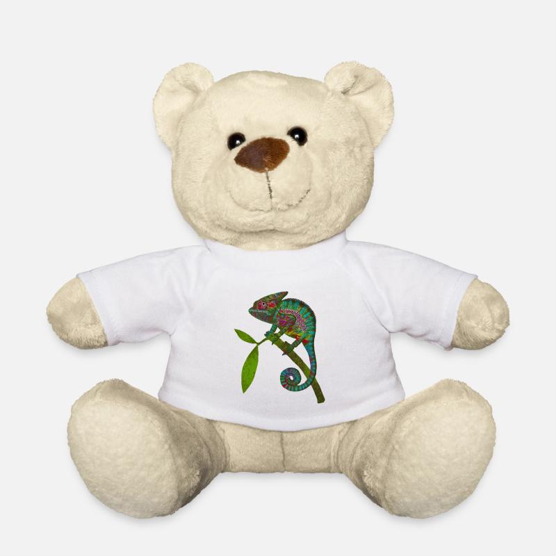 Chamaeleon - Teddy - Weiß