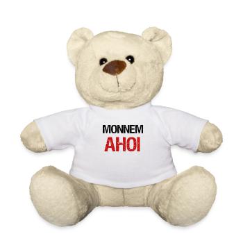 Monnem Ahoy - Teddy Bear - white - Front