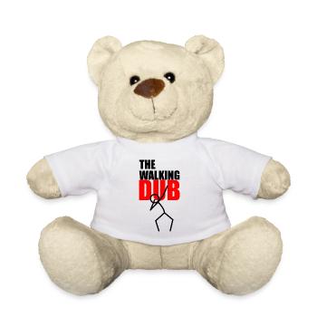 The Walking DUB - Teddy Bear - white - Front