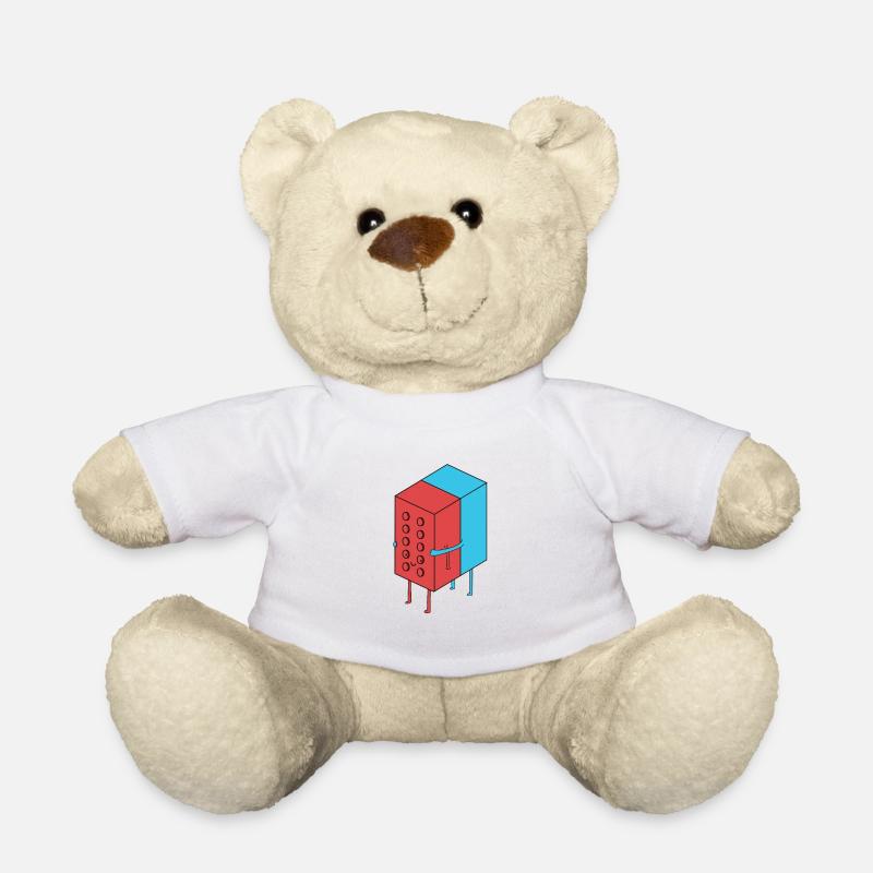 Valentins Bausteine - Teddy - Weiß