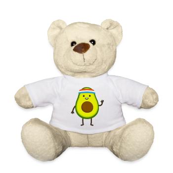 avocat - Nounours - blanc - Devant