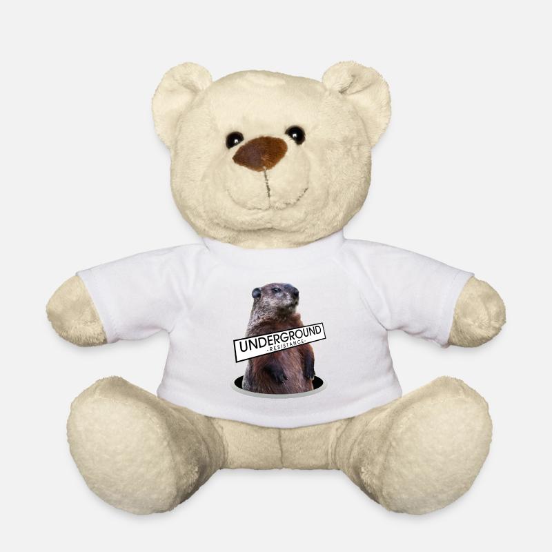Underground Resistance - Murmeltier - Teddy - Weiß