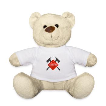Fire Department - Fire Department - Teddy Bear - white - Front
