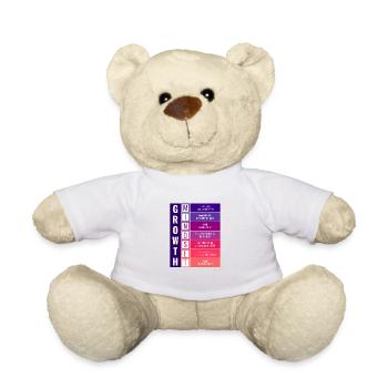 Growth Mindset - Teddy - Weiß - Vorne