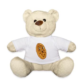 Biscuits Biscuits Biscuits Distributeur De Biscuit Boulangerie Cadeau de boulangerie - Nounours - blanc - Devant