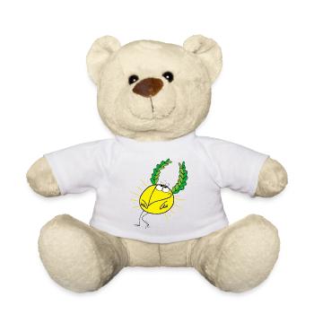 Shadok vainqueur - Nounours - blanc - Devant