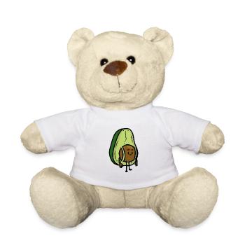 Avocat voyageur - Nounours - blanc - Devant