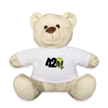Alien 420 - Nounours - blanc - Devant