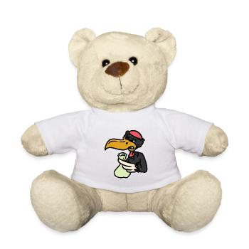Vulture Housebreaker, voleur de vautour - Nounours - blanc - Devant