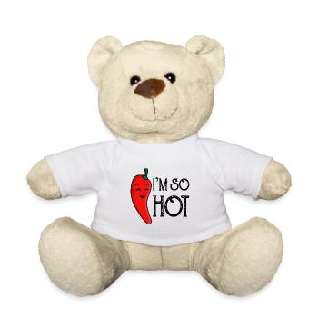 Hot Chilli Hot Chilli - Teddy Bear - white - Front